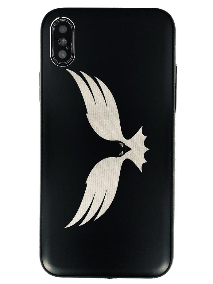iPhone & Samsung Metal Aluminum Phone Case Cover Soaring Flying Eagle #0051