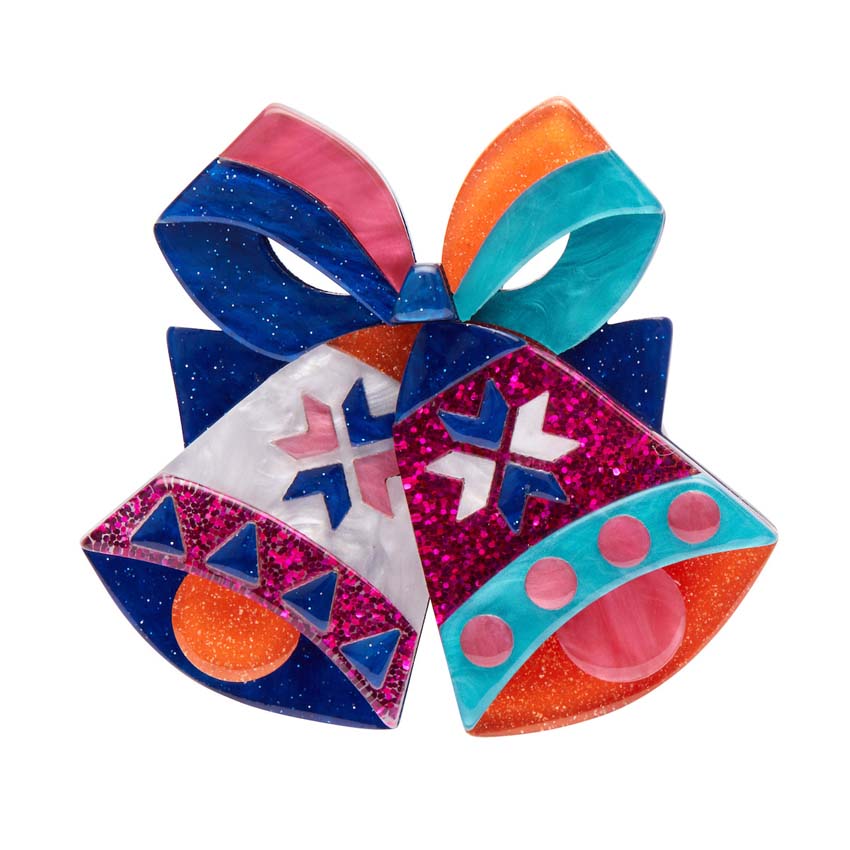 Jingle Bell Rock Brooch By Erstwilder