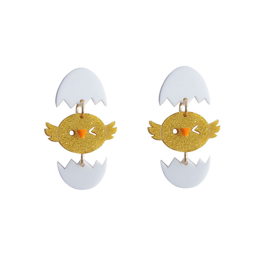 Easter Chicks Earrings By Laliblue