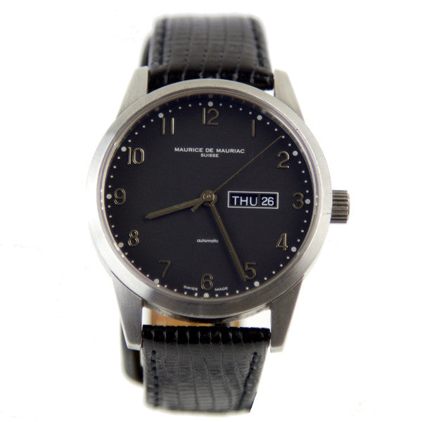 Maurice De Mauriac Swiss Automatic Men's Black Classic