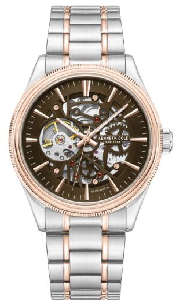 Men's Kenneth Cole New York Mechanical 42mm Automatic Watch KCWGL0048902