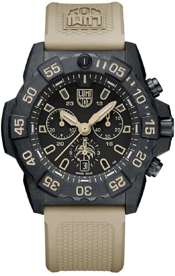 Men's Luminox Navy SEAL Foundation Swiss Chronograph Watch XS.3590.NSF.SET
