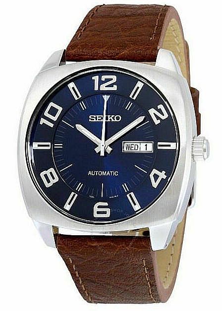 Men's Seiko Recraft Stainless Steel Automatic Watch SNKN37