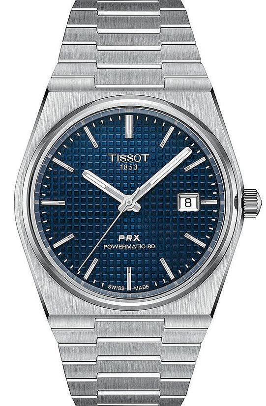 Mens Tissot 1853 PRX Powermatic 80 Automatic Elegant Watch T1374071104100