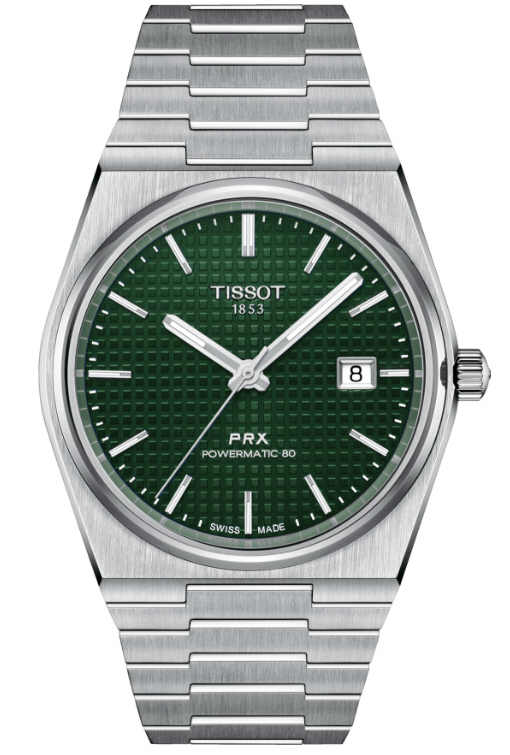 Mens Tissot 1853 PRX Powermatic 80 Automatic Elegant Watch T1374071109100