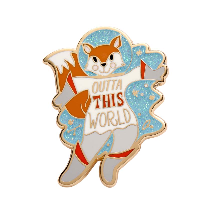Outta This World Enamel By Erstwilder X Liz Harry