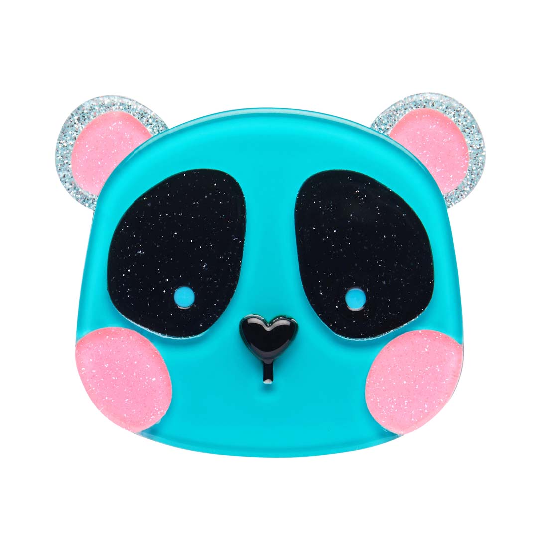 Pippa The Panda Brooch By Erstwilder X Kasey Rainbow