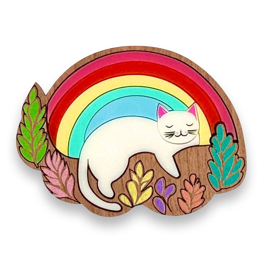 Poppy The Paws-itivty Brooch By Wintersheart