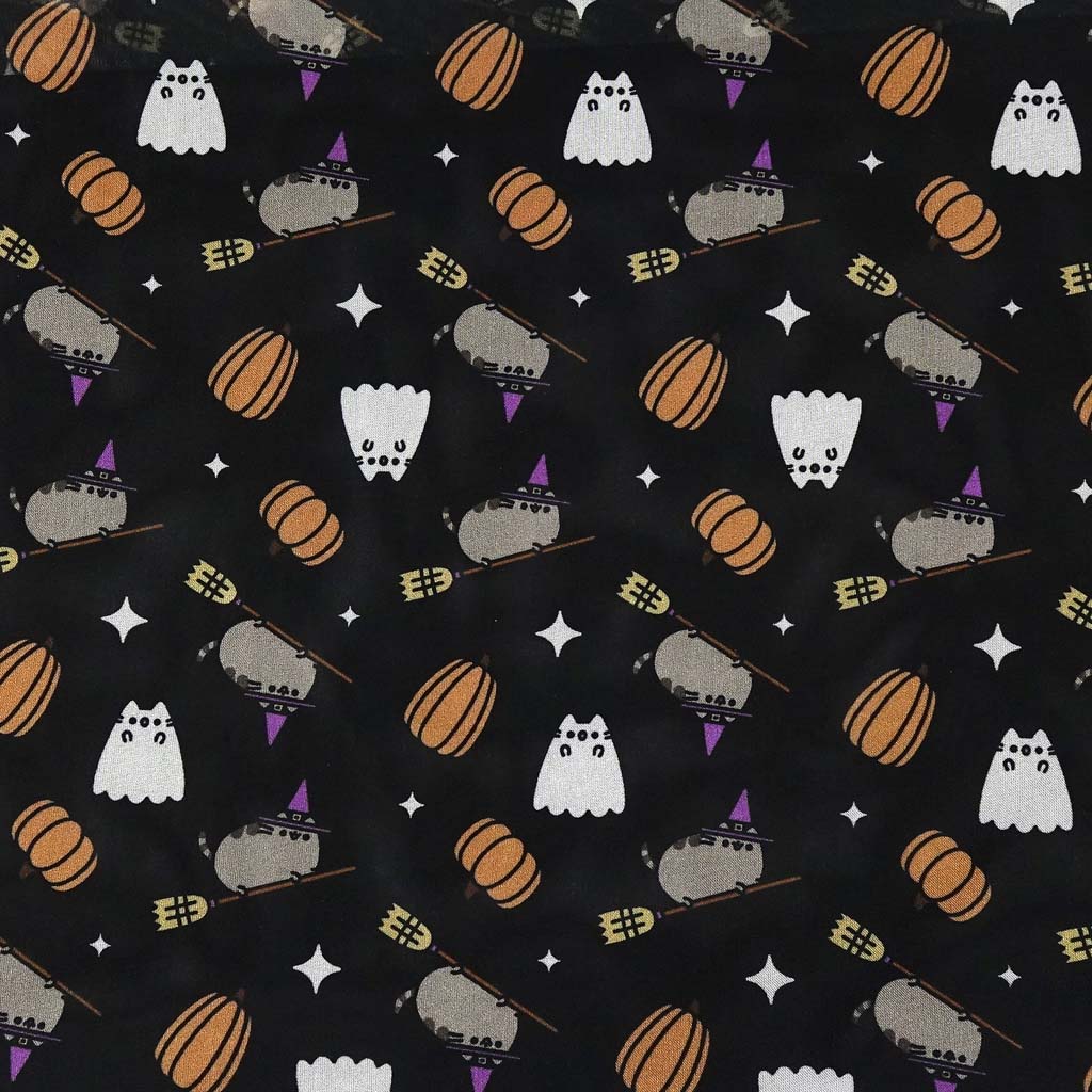 Pusheen Halloween Print Scarf By Pusheen X Unique Vintage