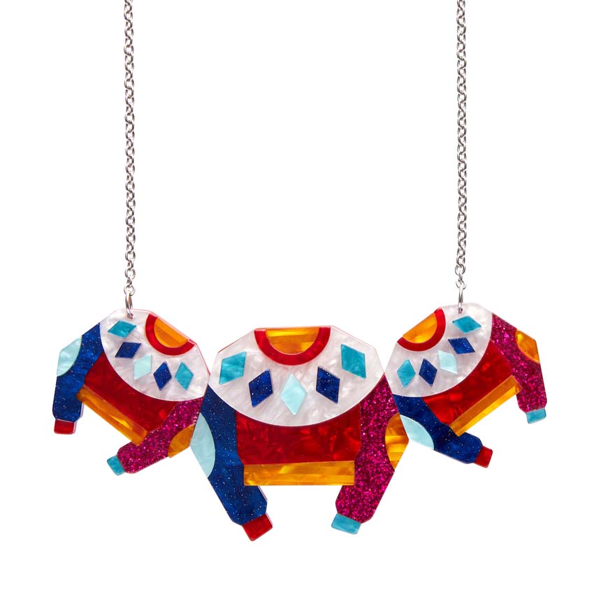 Seasonal Sweater Necklace By Erstwilder
