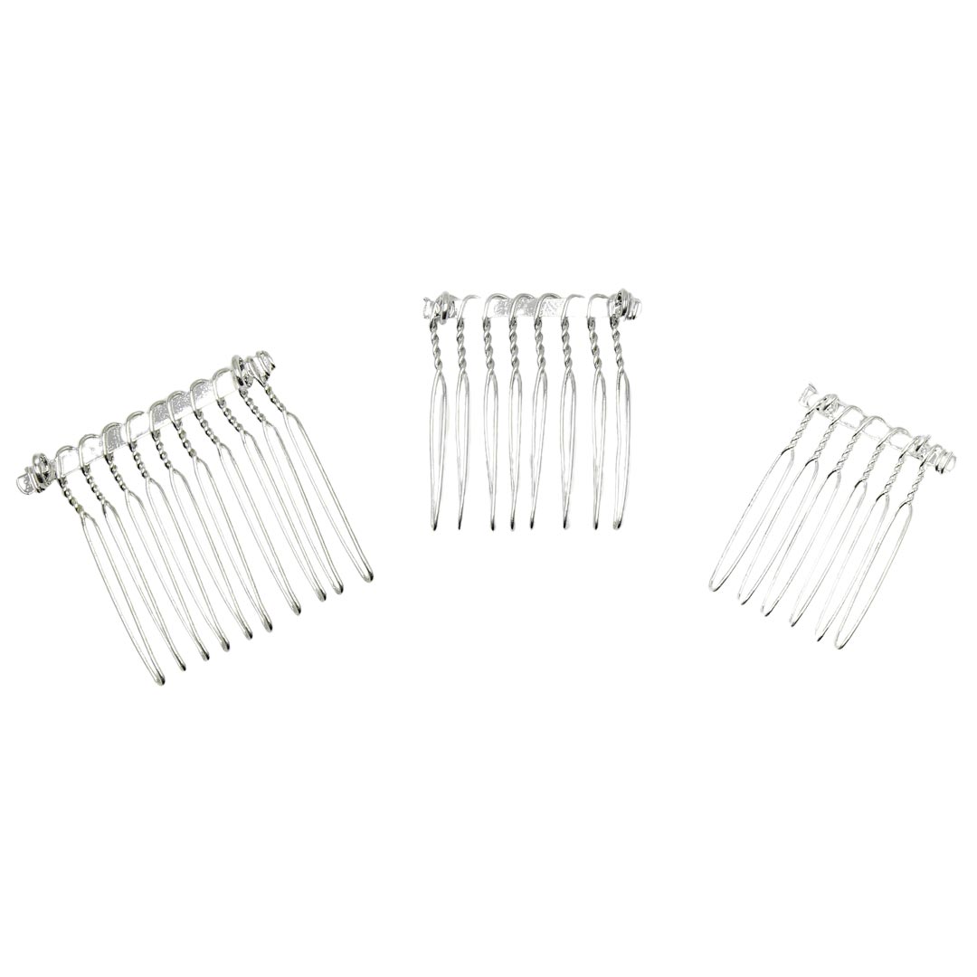 Silver Brooch To Comb Converter - Pick Your Size!