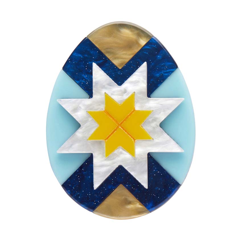 Star of Wisdom Brooch By Erstwilder