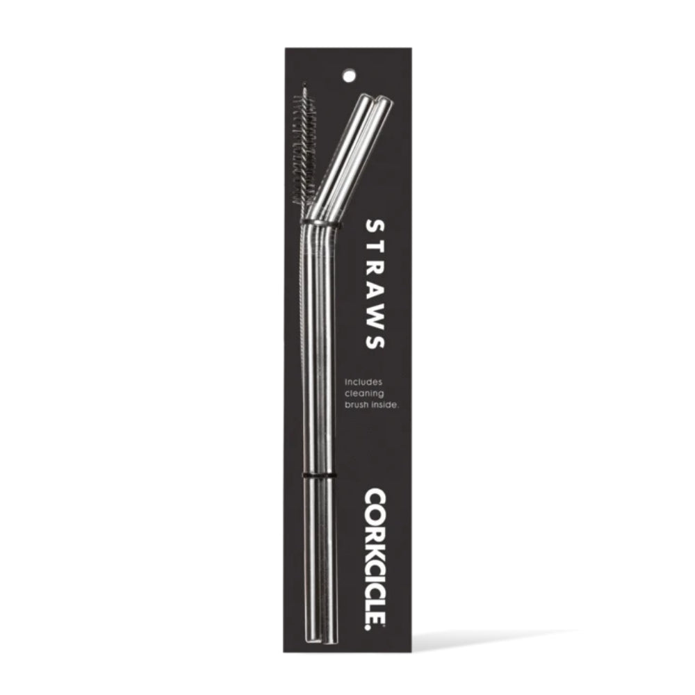 Corkcicle Reusable Tumbler Straws- Set of 2