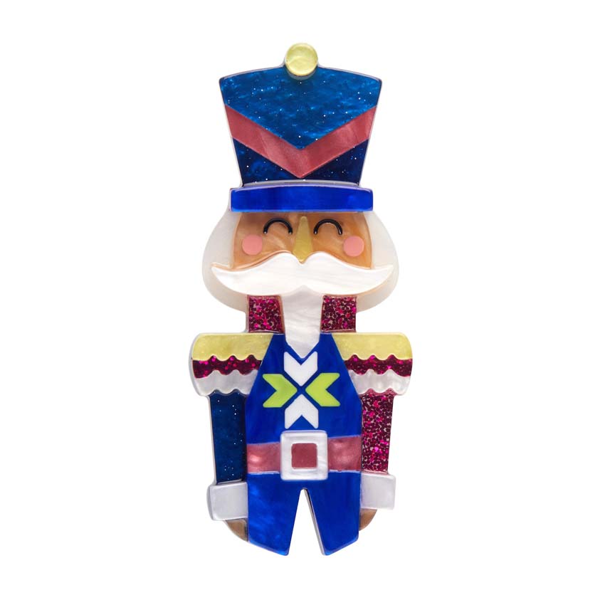 The Festive Soldier Brooch By Erstwilder