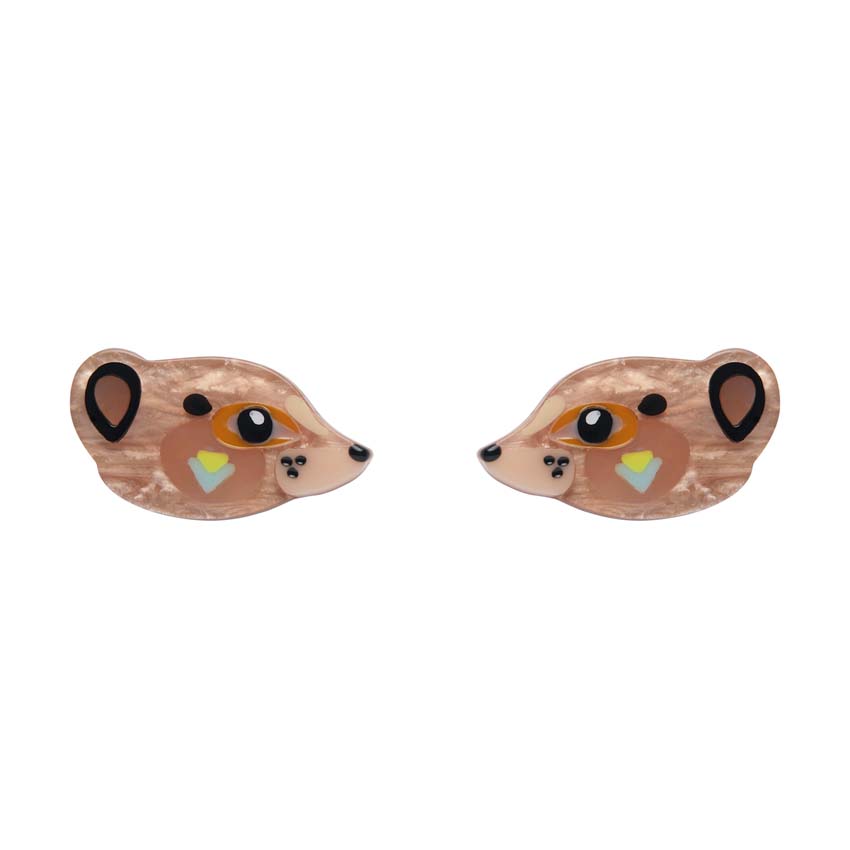 The Masterful Meerkat Earrings By Erstwilder X Pete Cromer