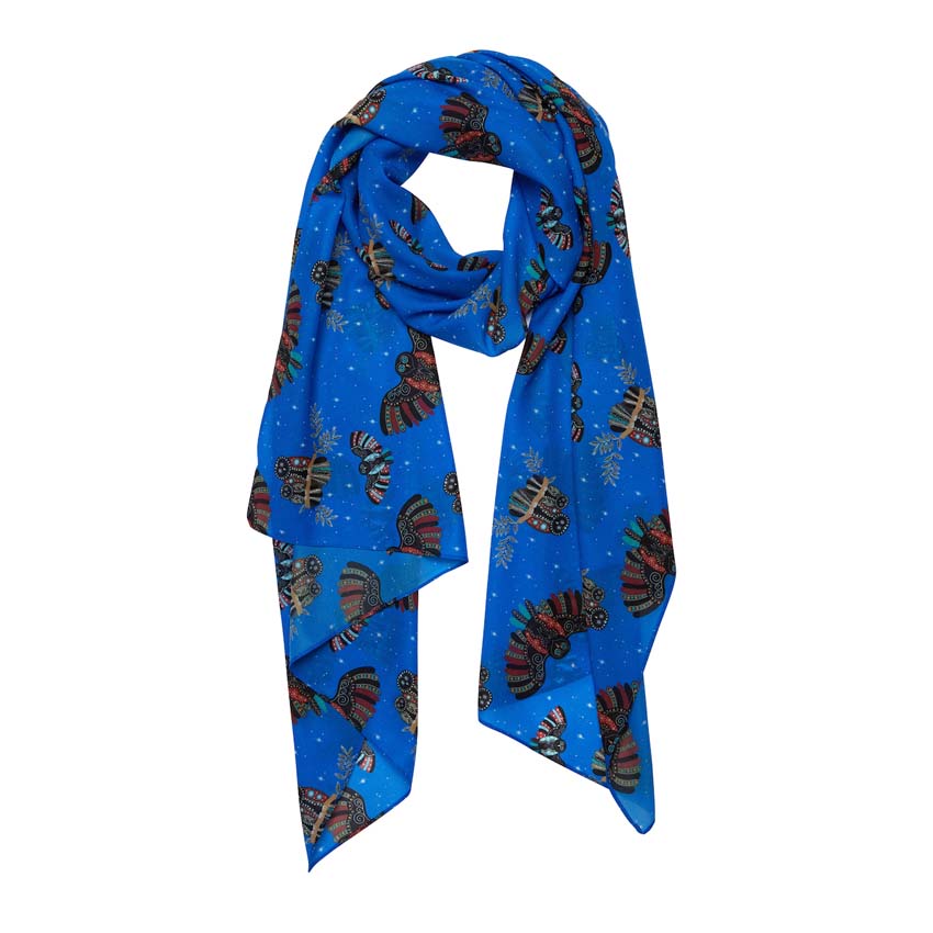 The Owl Gugu Neck Scarf By Erstwilder X Melanie Hava