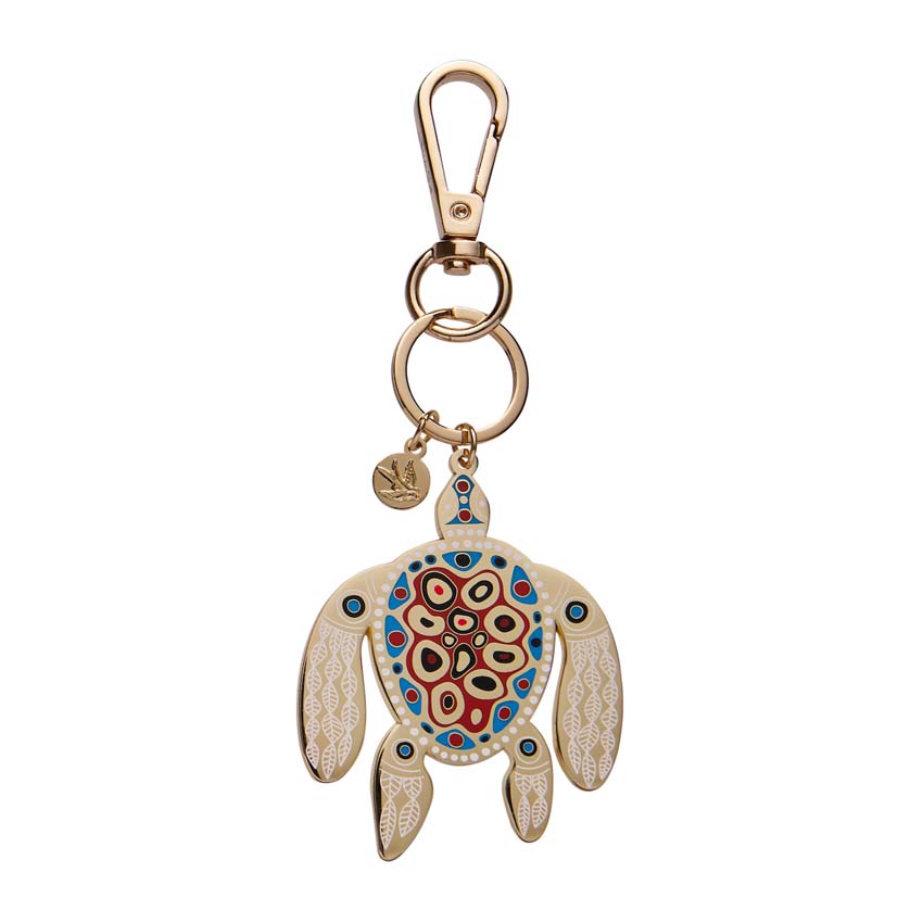 The Turtle Bungadu Key Ring By Erstwilder X Melanie Hava