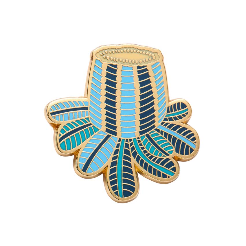 The Wild Banksia Enamel Pin By Erstwilder