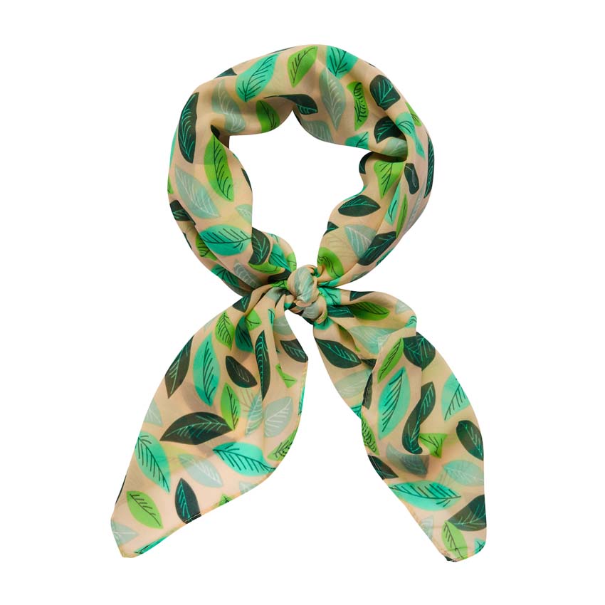 Tranquil Leaves Head Scarf By Erstwilder X Pete Cromer