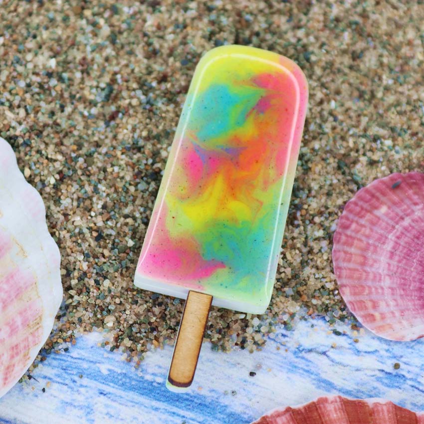 Trippy Treat Popsicle Brooch By Kimchi And Coconut