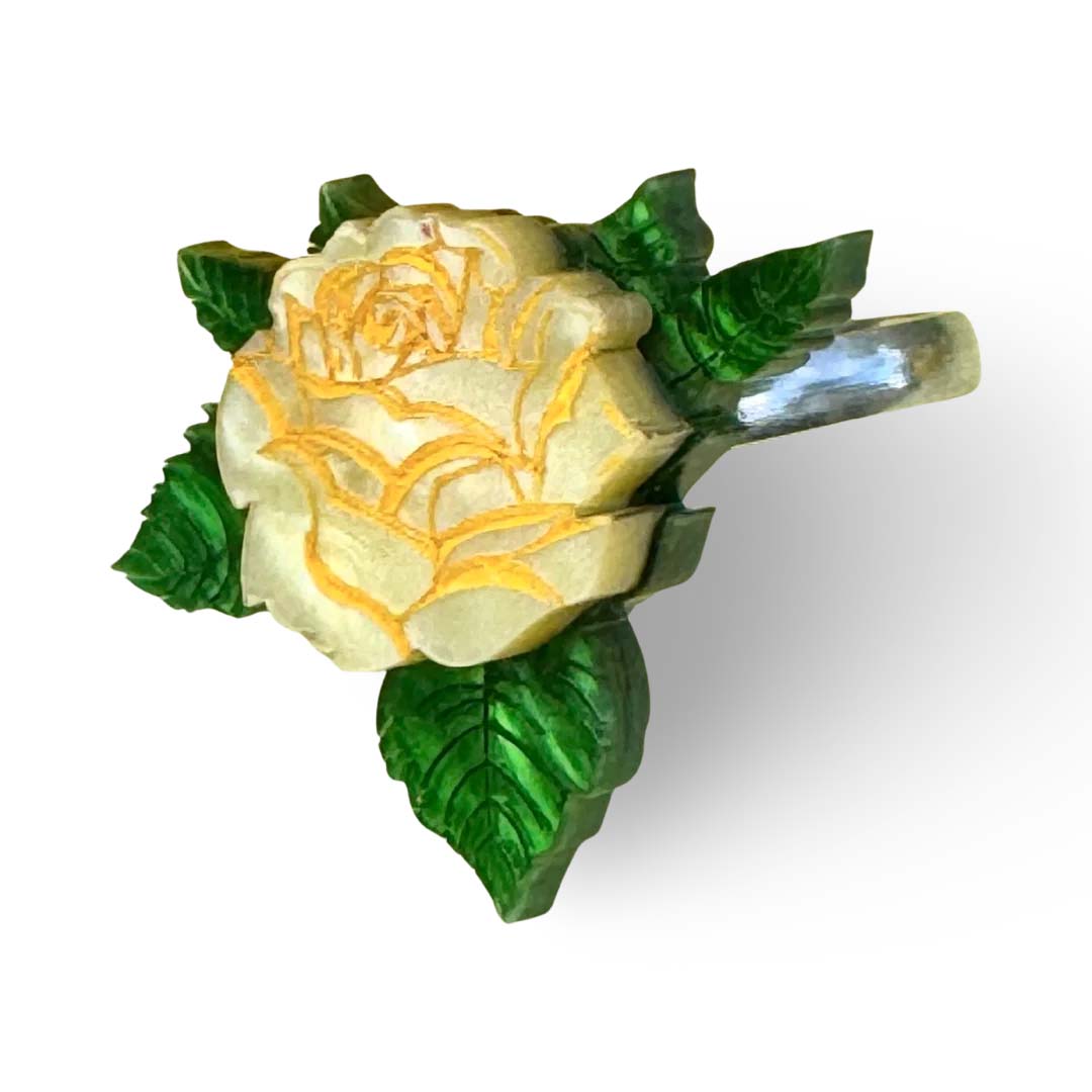 Yellow Rose Ring By Wintersheart
