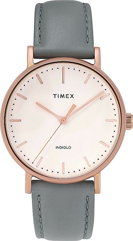 Women's Timex Fairfiled Rose Gold Tone Watch TW2T31800
