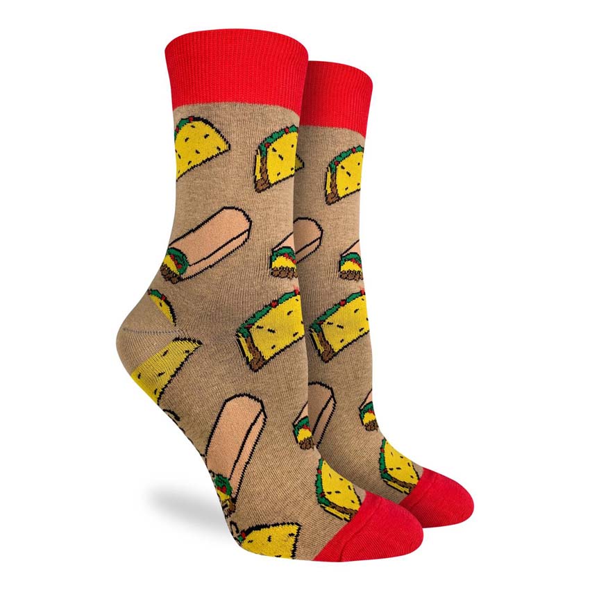 Women's Taco And Burrito Socks